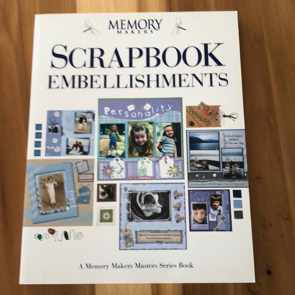 Scrapbook Embellishments Making Memories 128 pages